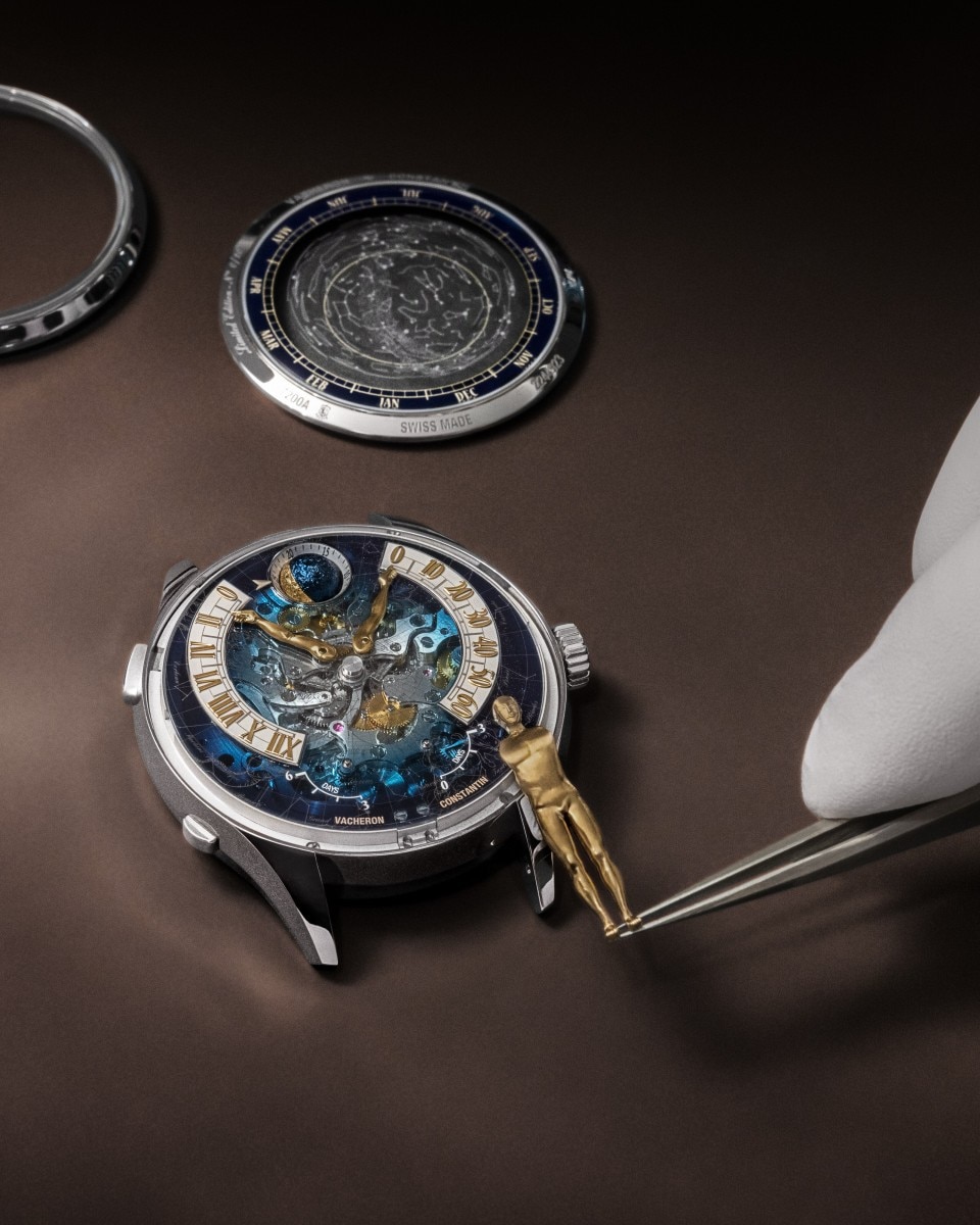 Alternative view - Image - Watch - Métiers d'Art Tribute to The Quest of Time - 43 mm White Gold with Alligator leather strap