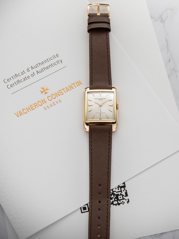 Vacheron constantin clearance certificate of authenticity